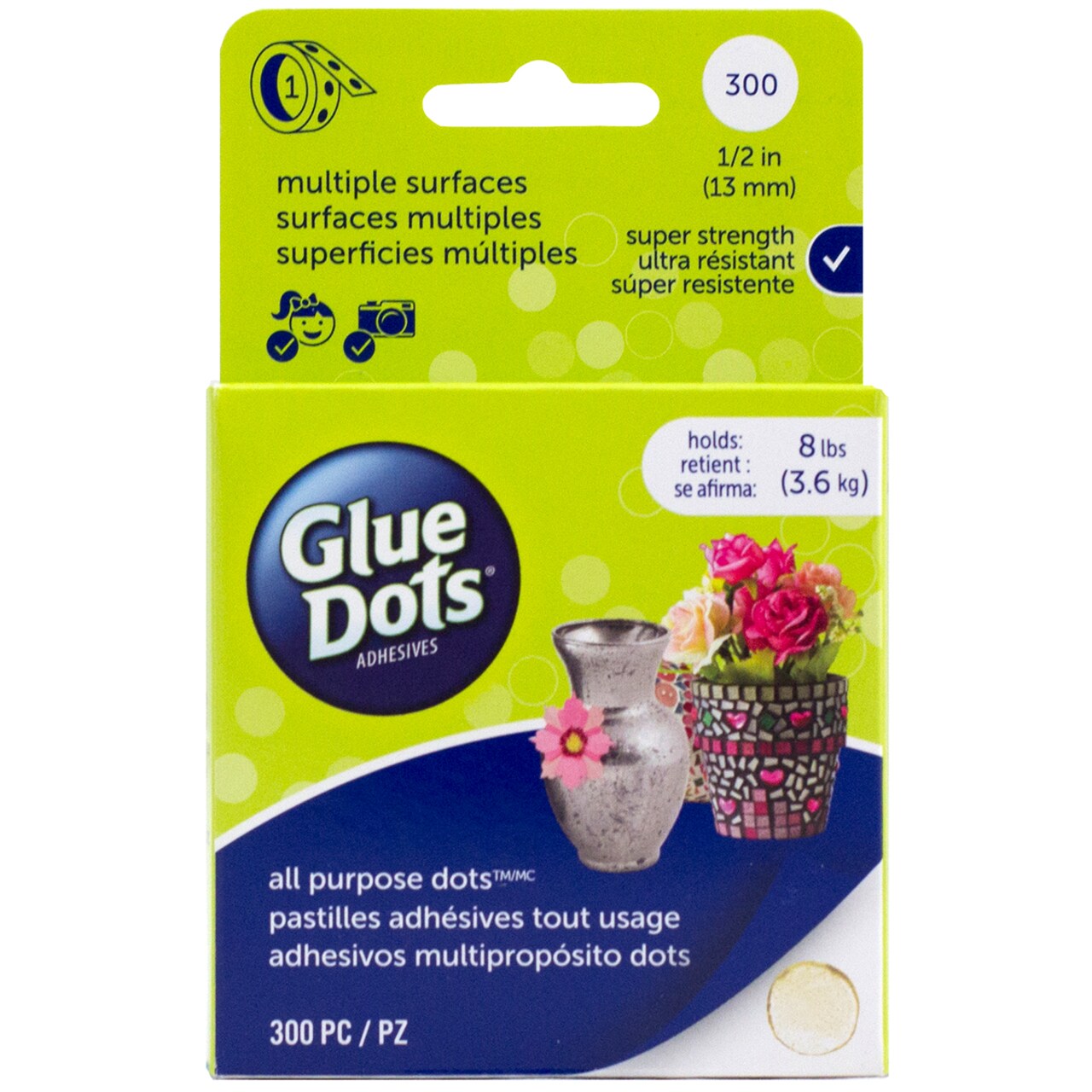 Glue Dots All Purpose Dots - 300/Roll